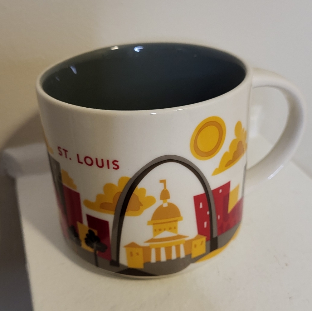 STARBUCKS YOU ARE HERE COLLECTION ST LOUIS 2013 COFFEE CUP
